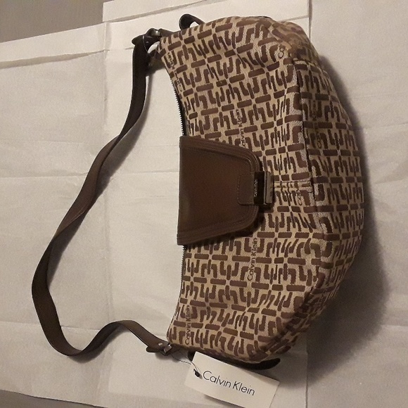 Calvin Klein Women's Signature CK Monogram Logo Hand Bag - Picture 9 of 10